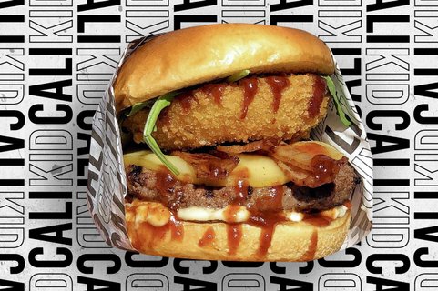 BBQ Bluegrass Burger Platter