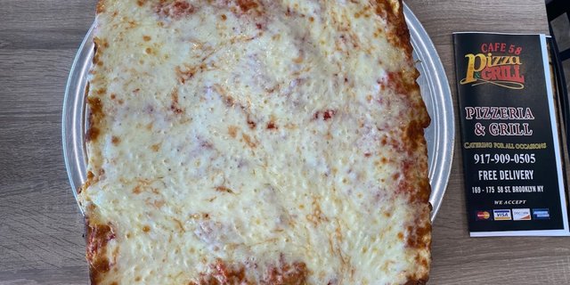 Sicilian Cheese Pizza