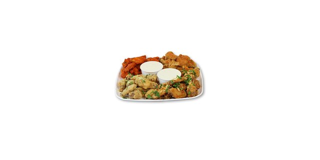 100 Piece Wings Platter - Bone-In