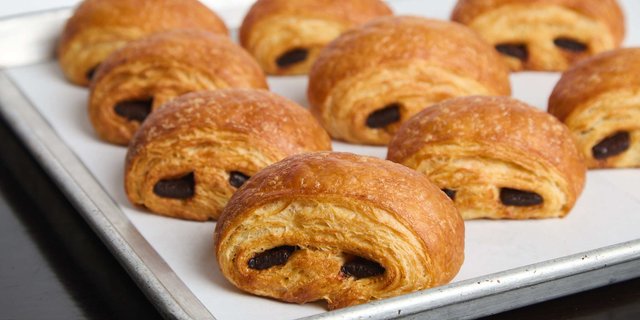 12 Mini Chocolate Croissants