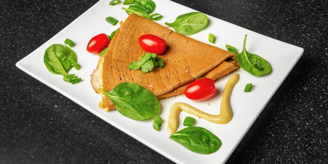 Turkey Dijon Crepe