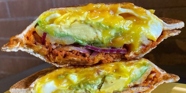 No. 68 Breakfast Chorizo Sandwich