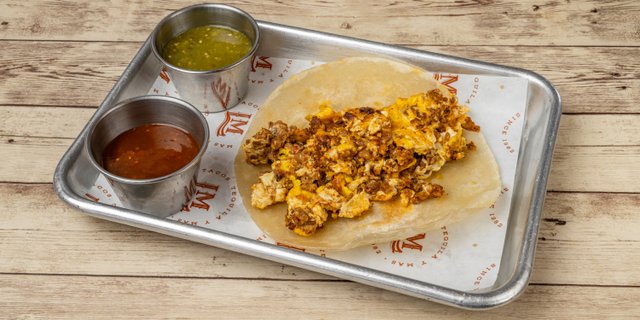 Chorizo & Egg Breakfast Taco