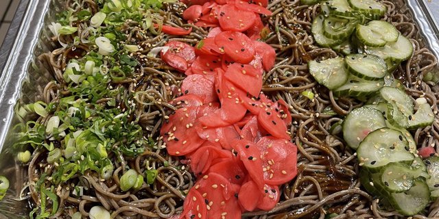 Cold Soba Noodle Sesame Salad