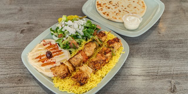 Chicken Kabab Plate