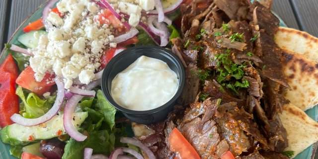 Truly Greek Yeero (Gyro) Plate