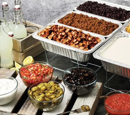 Nacho Bar w/ Black Olives