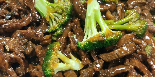 Chinese Mushroom, Beef & Broccoli Stir Fry