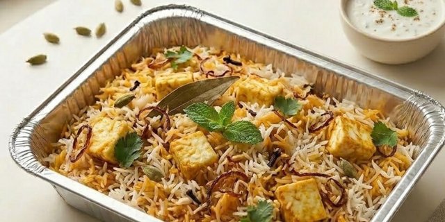 Paneer Biryani