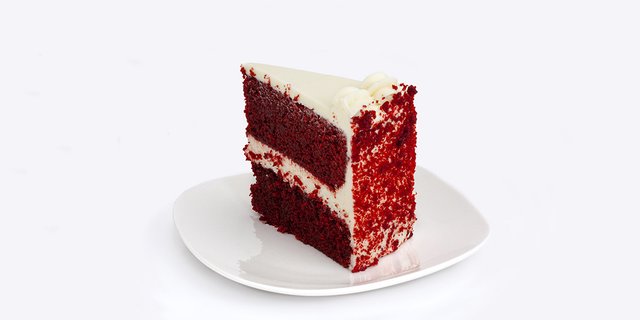 Red Velvet Cake Slice