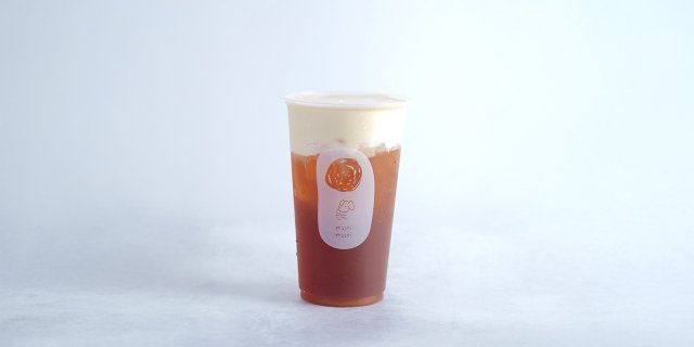 Cream Cheese Foam Black Tea