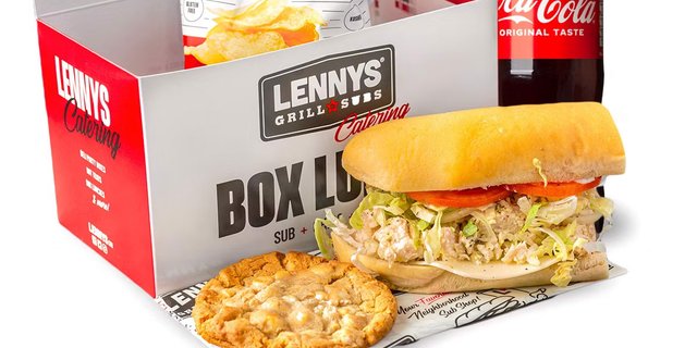 Chicken Salad Sub Boxed Lunch W/ Drink
