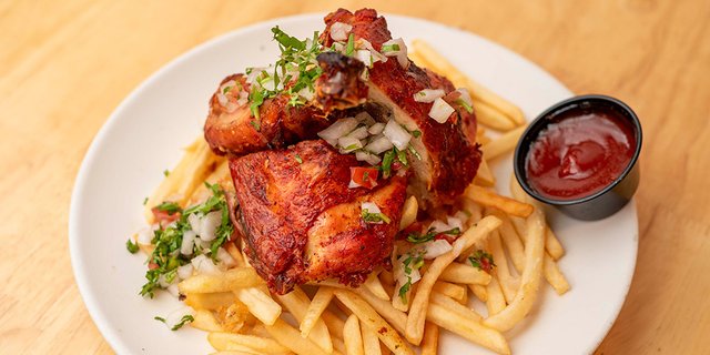 Pollo con Papas