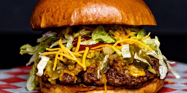 Chopped Jalapeño Burger