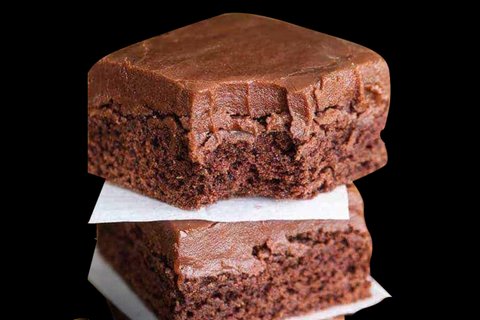 Chocolate Fudge Topped Brownie