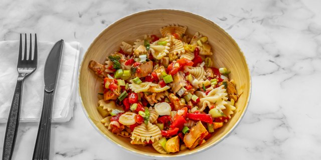 Grilled Chicken Pasta Salad