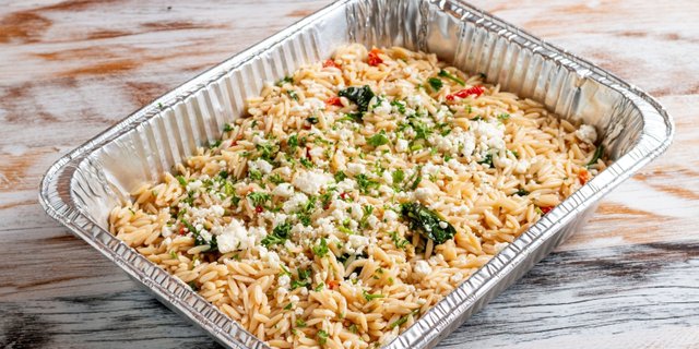Spinach Orzo