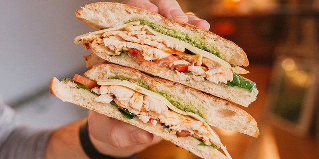 Croque Chicken Panini
