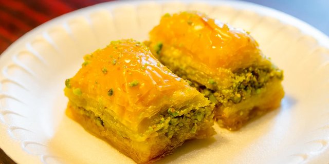 Individual Pistachio Baklava