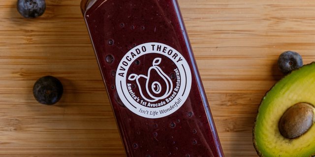 Avocado Banana Blueberry Smoothie