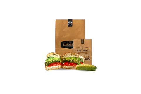 Vegan Sandwich Bagged Lunch