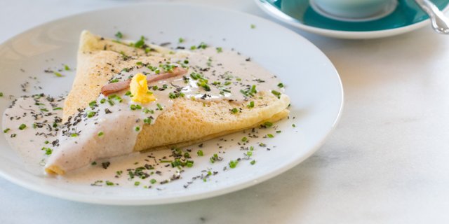 Croque Madame Crepe