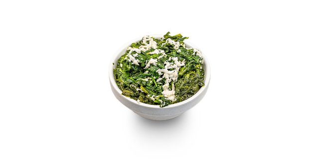 Spinach w/ Feta Cheese