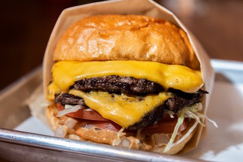 Double Smashed Onion Holy Burger