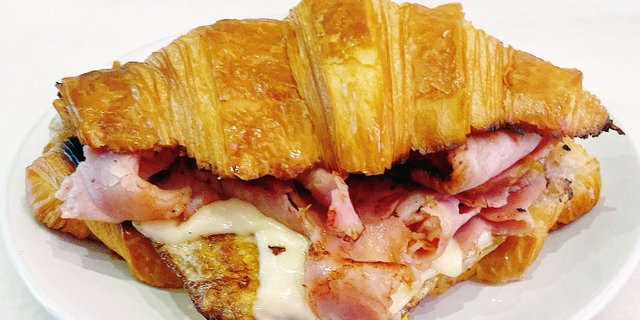 Ham & Swiss Croissant Sandwich