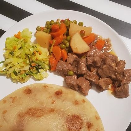 Beef Chapati Na Nyama