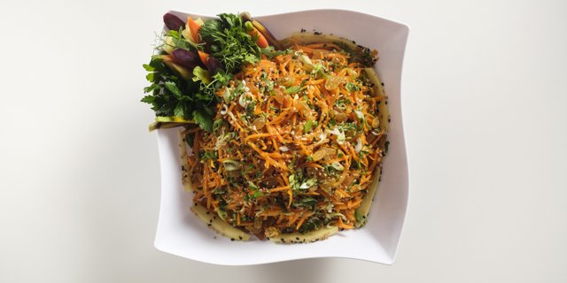 Honey Gingered Carrot Salad