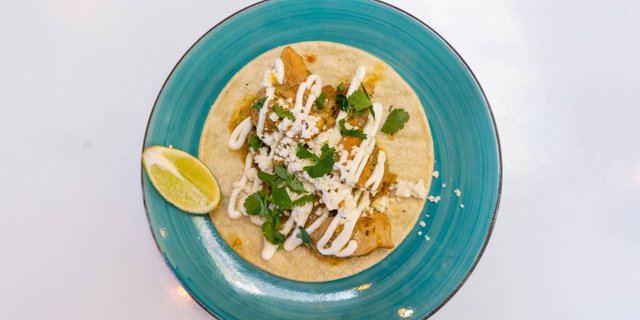 Pollo Verde Taco