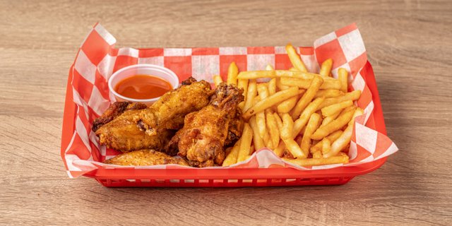 6 Wings Meal