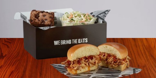 Pulled Chicken Sandwich w/ Side