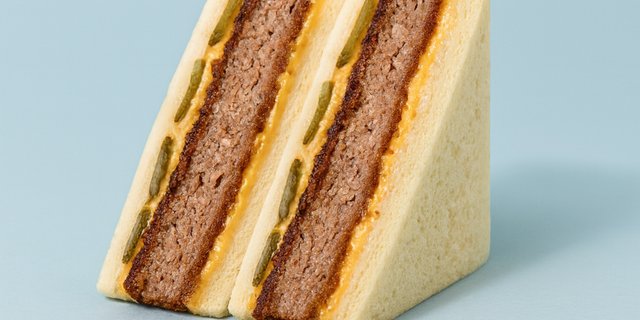 Wagyu Burger Katsu Sando