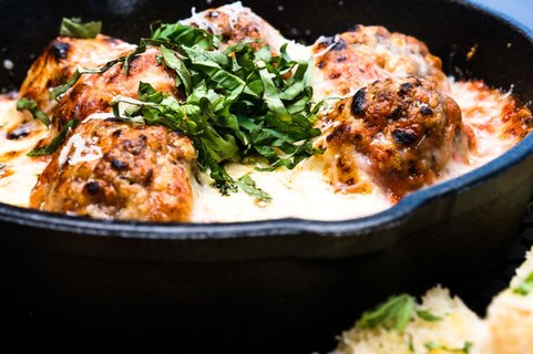 Cast Iron Meatballs