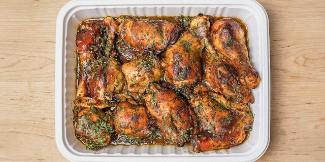 Baked Chicken Plate