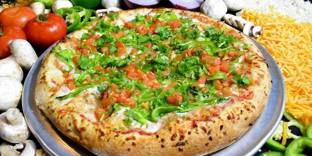 Asian Veggie Pizza