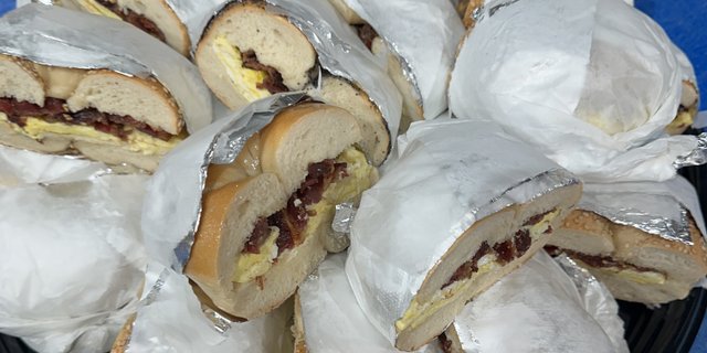 Meat, Egg & Cheese Sandwich Platter