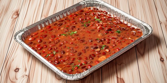 Tray Of Red Beans