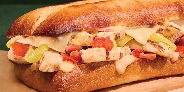 Chicken Bacon Ranch Sandwich