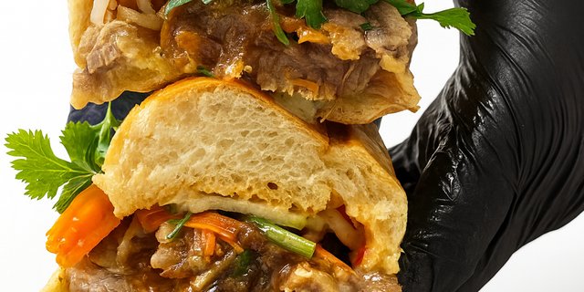 Brisket Bahn Mi Sandwich