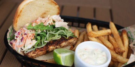 Grilled Mahi Sandwich