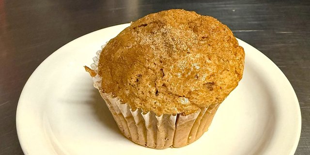 Gluten-Friendly Maple-Cinnamon Sugar Muffin
