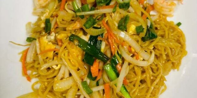 Shrimp Stir Fry Ramen Tray