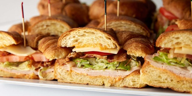 Turkey Club Croissant Tray