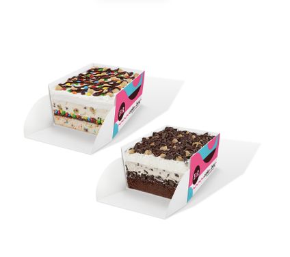 M&Ms® w/ Cookie Dough Cake in a Box