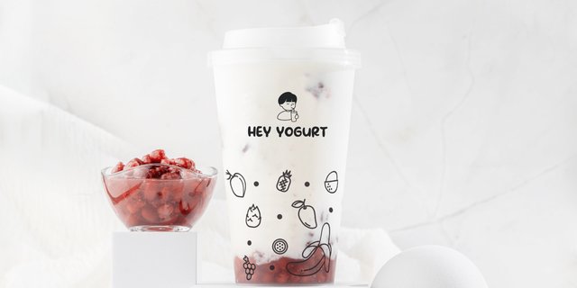 Red Bean Yogurt Smoothie