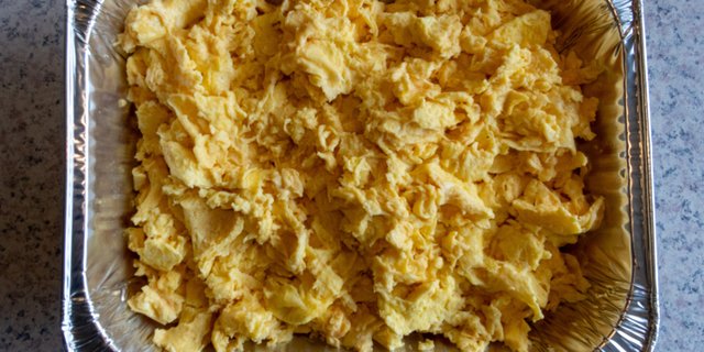 Scrambled Eggs Tray