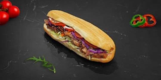 Pork Shawarma Sandwich